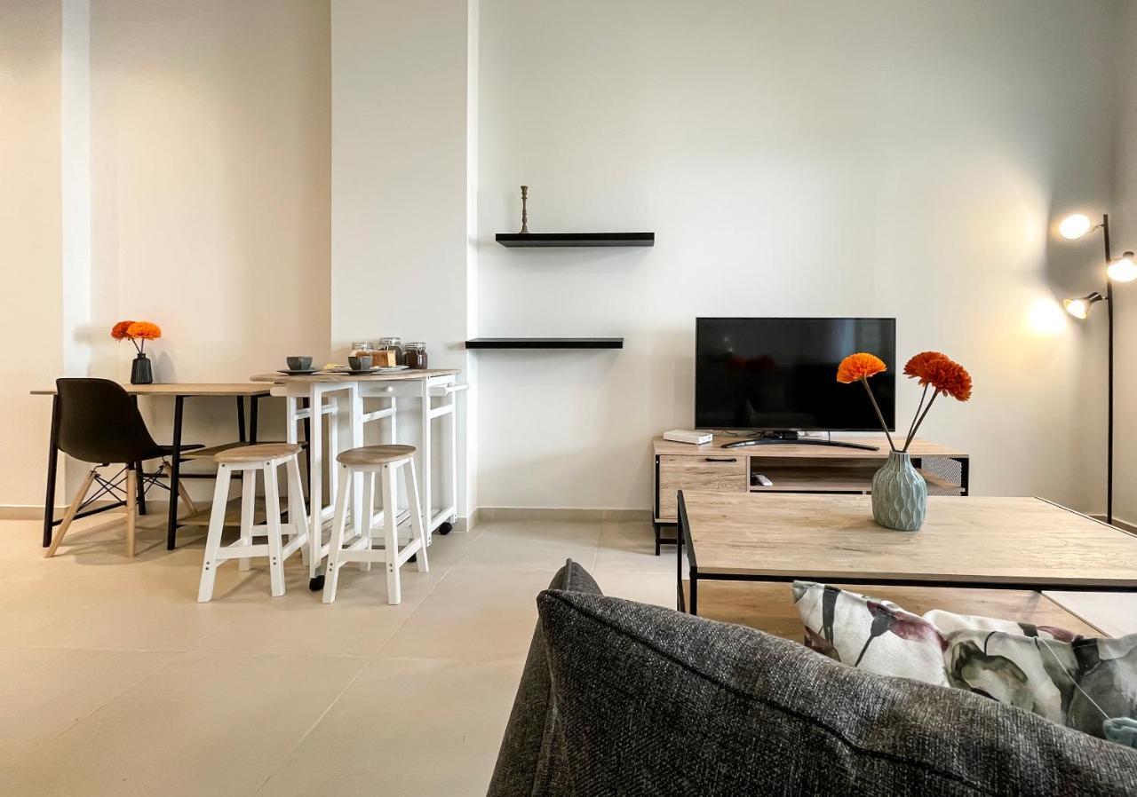 アテネSoho Modern 55Sqm Studio With Secret Gardenアパートメント エクステリア 写真