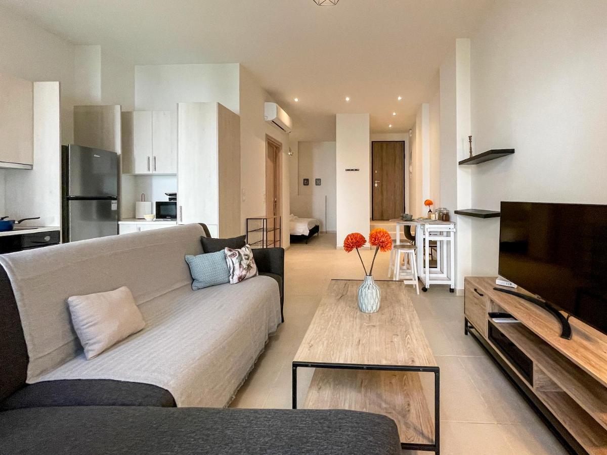 アテネSoho Modern 55Sqm Studio With Secret Gardenアパートメント エクステリア 写真